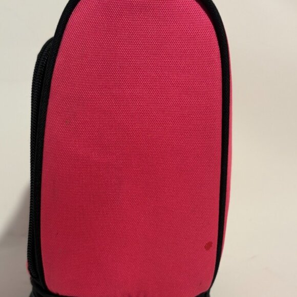 Nike Girl's Pink Dome Lunch Bag Insulated Lunchbox Tote 2 Compartments - Picture 2 of 6